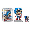 Funko POP! Avengers Captain America with Pin 1290