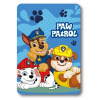 FARO Fleece deka Paw Patrol Boy Polyester, 100/140 cm