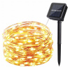 Záhradné girlandy - Lampy LED vodiče Solar 300 LED 30 m vianočné vianočné vianočné biele teplé teplé (Lampy LED vodiče Solar 300 LED 30 m vianočné vianočné vianočné biele teplé teplé)