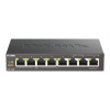 Gigabitový switch, model: 8-Port Gigabit PoE Unmanaged Desktop Switch 8portový D-Link Neřízený Napájení přes síť