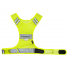 vesta reflexná FORCE SPORT, na suchý zips, fluo