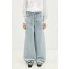 Rifle KSUBI Baggy Jean Rollin Kut Out dámske, vysoký pás, WPS25DJ005 modrá 27