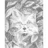 ZUTY Bodkovanie - ČERVENÁ LÍŠKA A ZELENÉ LÍSTKY Rámovanie: bez rámu a bez vypnutia plátna, Rozmer: 40x50 cm