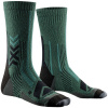 Ponožky X-Bionic X-SOCKS HIKE PERFORM MERINO CREW DARK SAGE/BLACK