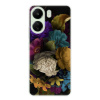 Silikonové pouzdro iSaprio - Xiaomi Redmi 13C / Poco C65 - Dark Flowers (Odolný silikonový kryt, obal, pouzdro iSaprio - Xiaomi Redmi 13C / Poco C65 - Dark Flowers - skvělá ochrana a pružnost, stylový