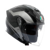 Prilba AGV K5 JET EVO Tune Grey Black Veľkosť: XS (53-54 cm)
