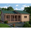 Chata (4 izby / 95,06 m²) (kód: 54CHT) (Zrubová chata)