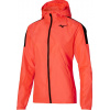 Pánske mikiny Mizuno Hoody Jacket - fierry coral - Oranžový (S)