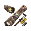 Taktické svetlo Bailong ZOOM CREE LED, camo
