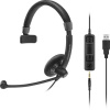 EPOS | SENNHEISER IMPACT SC 45 USB MS Slúchadlá s mikrofónom Kábel Pres hlavu Hovor / hudba USB Typ-A Čierna (1000634)