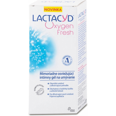Omega Pharma International NV LACTACYD Oxigen Fresh intímny gél 200ml