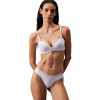 Push-up podprsenka bez kostíc Calvin Klein QF6017E lavender blue veľkosť 75D