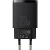 NONAME Baseus CCXJ-B01 Compact Quick Nabíječka USB/USB-C 20W Black