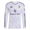 adidas Manchester United Away Shirt 2025 2026 Adults White L