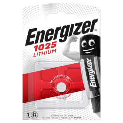Energizer CR1025 1ks lítiová gombíková batéria EN-E300163500