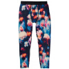 pánske termoprádlo - nohavice BURTON MIDWEIGHT PANTS FLORAL BLUR XL