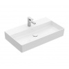 Villeroy & Boch Memento 2.0 - Umývadlo 80x47 cm, bez prepadu, otvor na batériu, alpská biela 4A228101