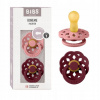 Bibs Boheme cumlíky kaučuk 2ks Dusty Pink Elderberry