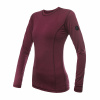 Dámske tričko dl.rukáv SENSOR MERINO AIR port red L