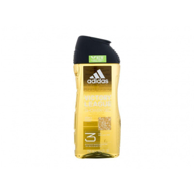 Adidas Victory League Shower Gel 3-In-1 (M) 250ml, Sprchovací gél New Cleaner Formula
