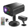 DISKOTÉKOVÝ PROJEKTOR DISCO LASEROVÁ LED GUĽA 4 REŽIMY 6 FARIEB