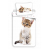 Jerry Fabrics Obliečky Kitten white 140x200 70x90