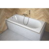 Besco INTRICA SLIM Vaňa obdĺžniková akrylátová 170x75cm, 190 l, Biela VANINTRICA170SL