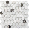 Mosavit Hexagono Blanco 30,2x30,5 Biela