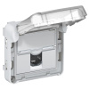 Zásuvka PLEXO 69561 RJ45 CAT5E UTP šedá