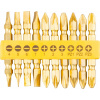 Sada bitov Strend Pro YF40020, 10 dielna, L-65 mm, CrV, GoldenFish