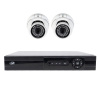 AHD video monitorovací balík PNI House AHD880, 8 kanálov, 5MP - DVR/NVR a 2 vonkajšie kamery AHD25, 5MP, dome, IP66