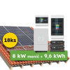 Ecoprodukt Hybrid Deye 7,74kWp 9,6kWh 3-fáz hybridný systém na kľúč