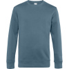 B&C Mikina KING Crew Neck, pánská COT01U01Kx5701-nordic blue S Modrá nordic