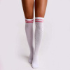 GymBeam Podkolienky Knee High Socks White - BeastPink Veľkosť: M 32638-M/L