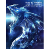 Dragons: Adult Coloring Book: Large, Stress Relieving, Relaxing Dragon Coloring Book for Adults, Grown Ups, Men & Women. 45 One