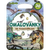 Omalovánky se samolepkami Dino