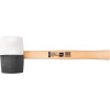 Kladivo Strend Pro HM232 910 g, 320mm, gumené, BlackWhiteHead, drevená rúčka