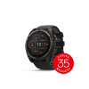 Garmin fenix 8 - 51mm, Sapphire Solar, Carbon Gray DLC Titanium, Black/Pebble Gray band - SK Distribúcia (010-02907-11)