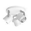 Philips 50673/31/P0 Stropné bodové svietidlo Byrl LED 4,3W, 1200lm, 2200-2700K, IP20, biela