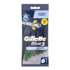 Gillette Blue 3 (Blue3) Smooth strojček na holenie 6ks