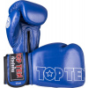 TOP TEN Boxing gloves “Mad” - 10 oz, red Color: Blue, Gloves weight: 10 oz, Gloves cut: Standard