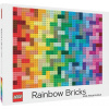 CHRONICLE BOOKS LEGO® Rainbow Bricks Puzzle 1000 dielikov