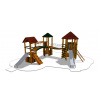 Playground System Detské ihrisko zostava so šmykľavkou z agátu - Čertov hrádok