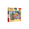 Puzzle 4v1 Lilo&Stitch Dovolenka na Havaji 28,5x20,5cm v krabici 28x28x6cm