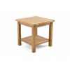 Odkladací teakový stolík DIVERO - 50 cm