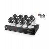 iGET HGNVK164908 - Kamerový UltraHD 4K PoE set, 16CH NVR + 8x IP 4K kamera, zvuk, SMART W/M/Andr/iOS (75020555)