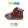Dievčenská kožená obuv D.D.step S066-938B Raspberry-25