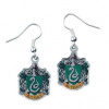 Carat Shop náušnice Harry Potter Zmijozel postříbřené WE0023