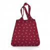 Nákupná taška Reisenthel Mini Maxi Shopper SE Bavaria 5 Dark Ruby
