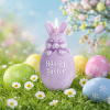 Vonná sviečka veľkonočný zajačik s Diódou 140 mm